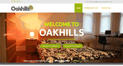 Desktop Screenshot of oakhillsproperty.co.uk